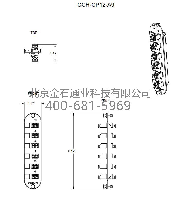 康宁CCH-CP12-A9光纤耦合器图纸.jpg