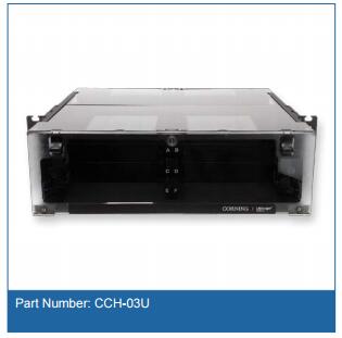 康宁CCH-03U光纤3U机架式配线架