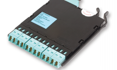 康宁ECM-UM12-05-93T高密度12芯LC-MTP多模OM3光纤预端接耦合器模块